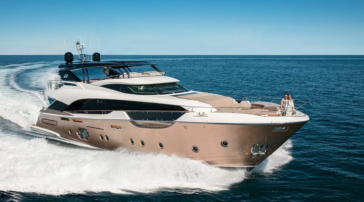 MCY 96 at the 2018 Monaco Yacht Show