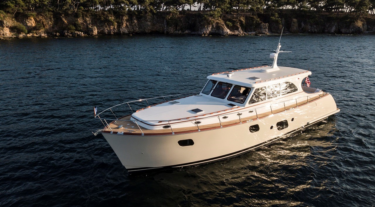 Vicem 65 with IPS in boat show