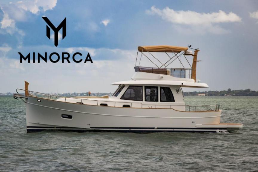 Islander 42 Flybridge by Minorca Yachts at Trawlerfest