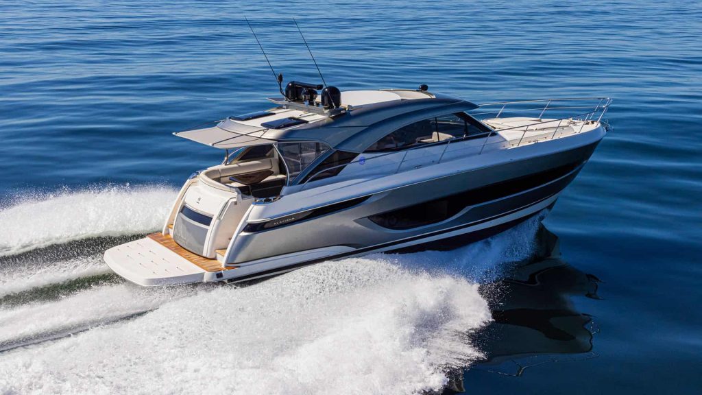 4600 Riviera Sport Yacht Platinum Edition at the Fort Lauderdale Boat Show (FLIBS)